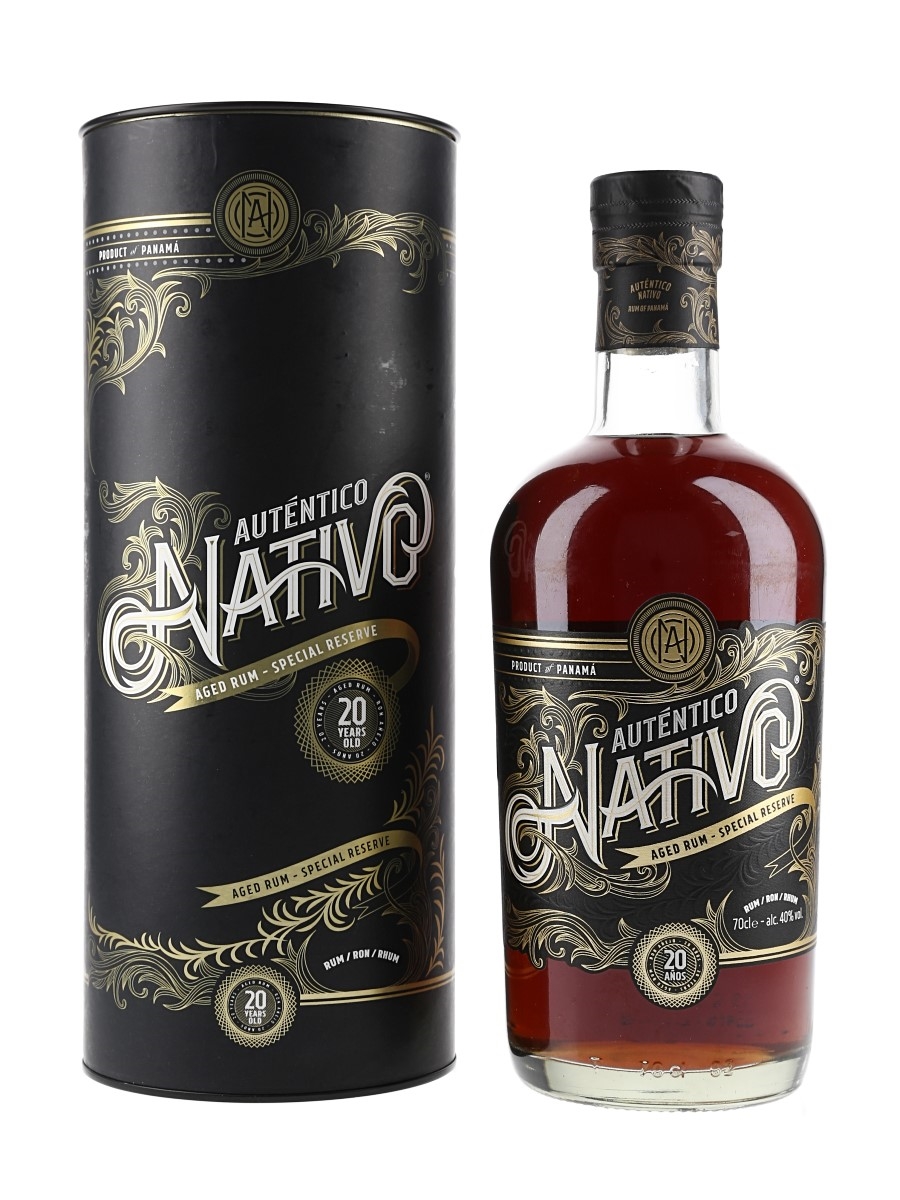 Autentico Nativo Rum 20 Year Old  70cl / 40%