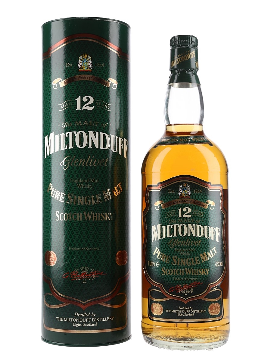 Miltonduff Glenlivet 12 Year Old - Lot 138379 - Buy/Sell Speyside