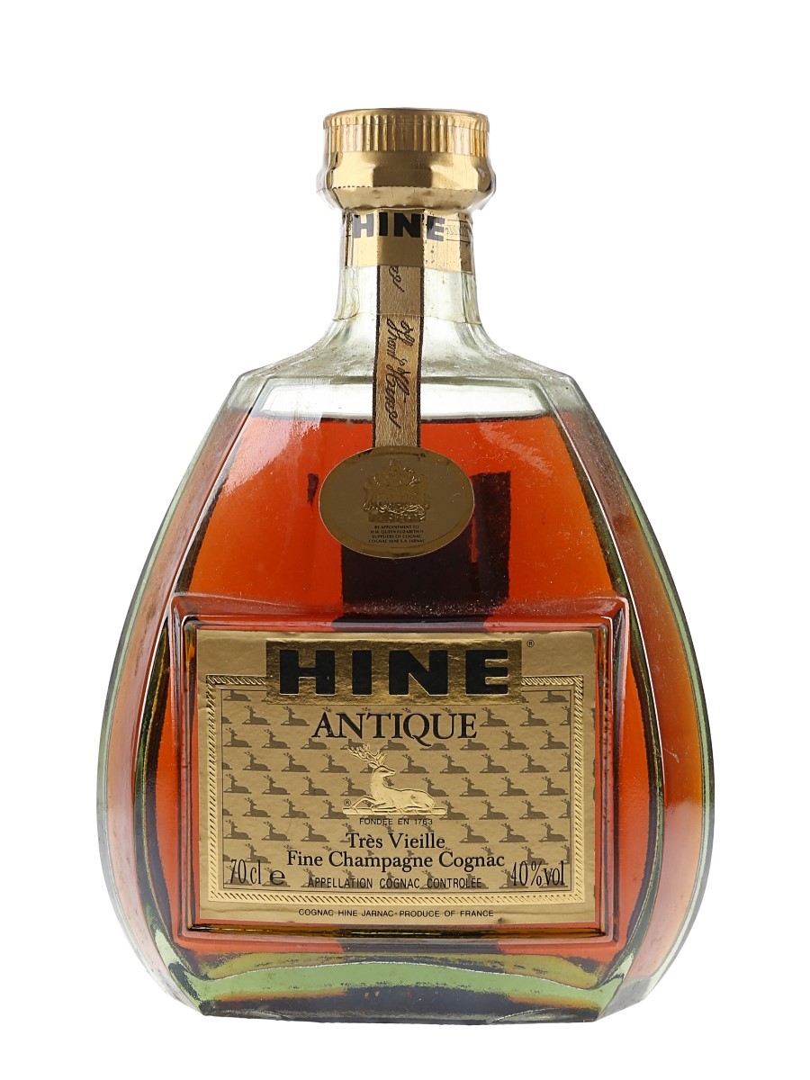 Hine Antique Tres Vieille Cognac Bottled 1980s-1990s 70cl / 40%
