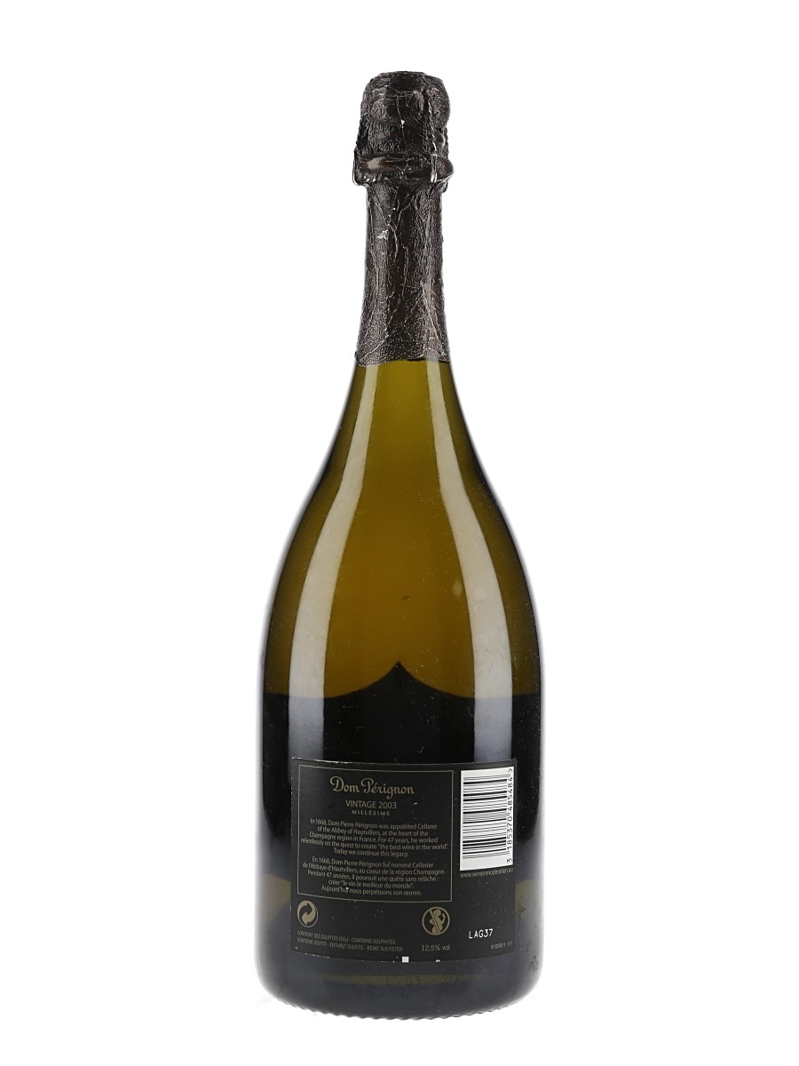 Dom Perignon 2003 - Lot 139000 - Buy/Sell Champagne Online
