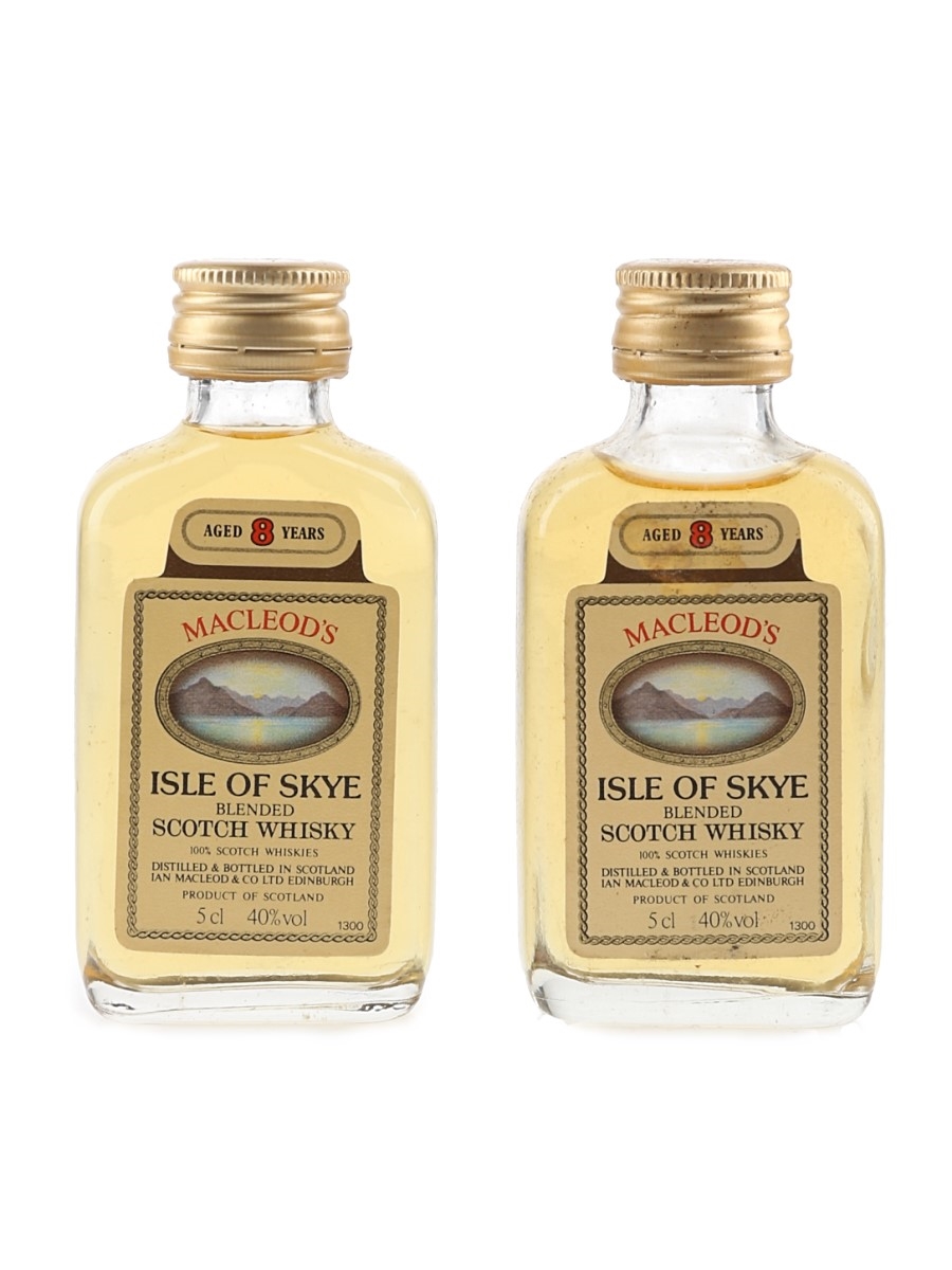 Macleod's Isle Of Skye 8 Year Old Bottled 1990s 2 x 5cl / 40%