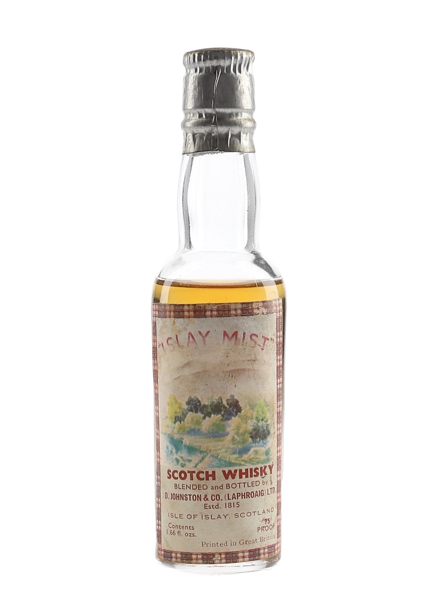 Islay Mist Bottled 1950s - D Johnston & Co. (Laphroaig) 4.7cl / 43%