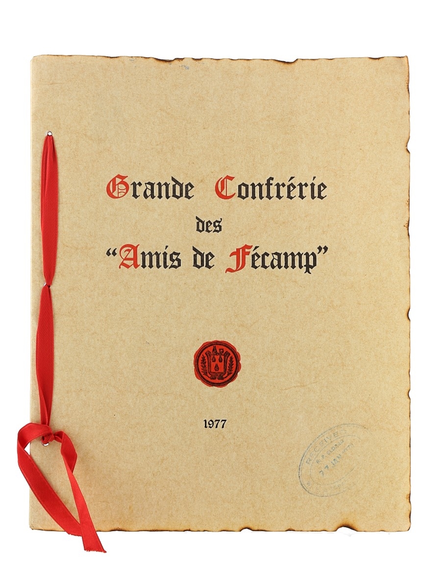Benedictine Almanac 1977 Grande Confrerie Des Amis De Fecamp 