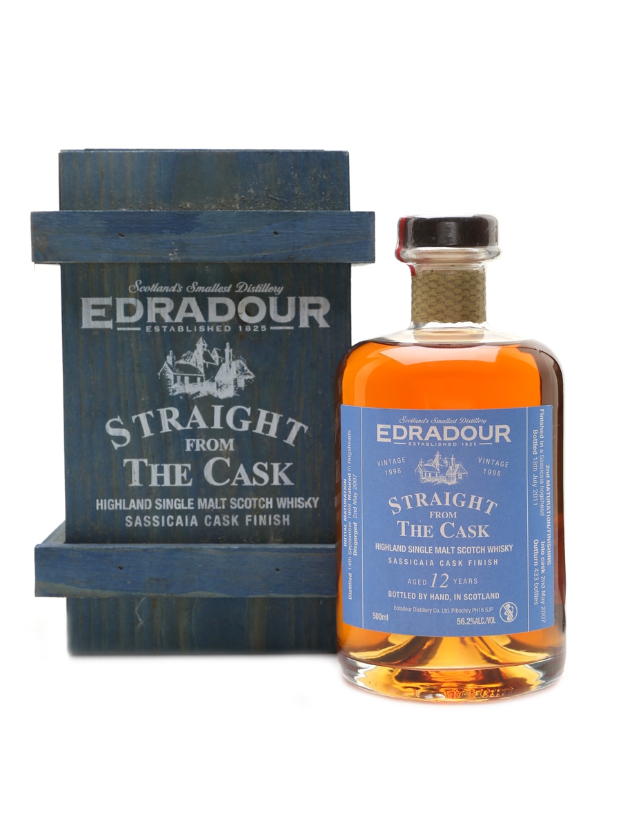 Edradour 1998 Straight From The Cask Sassicaia Cask Finish 50cl / 56.2%
