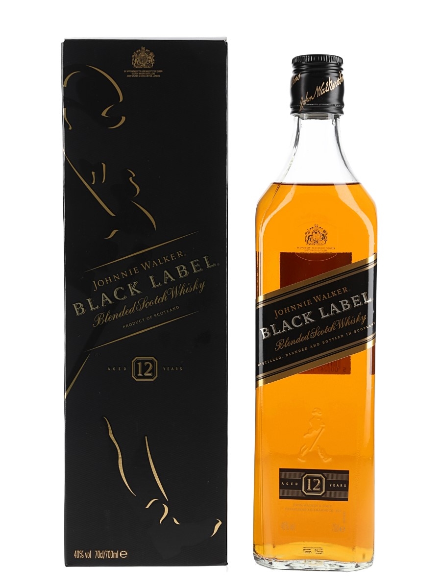 Johnnie Walker Black Label 12 Year Old - Lot 137803 - Buy/Sell Blended ...