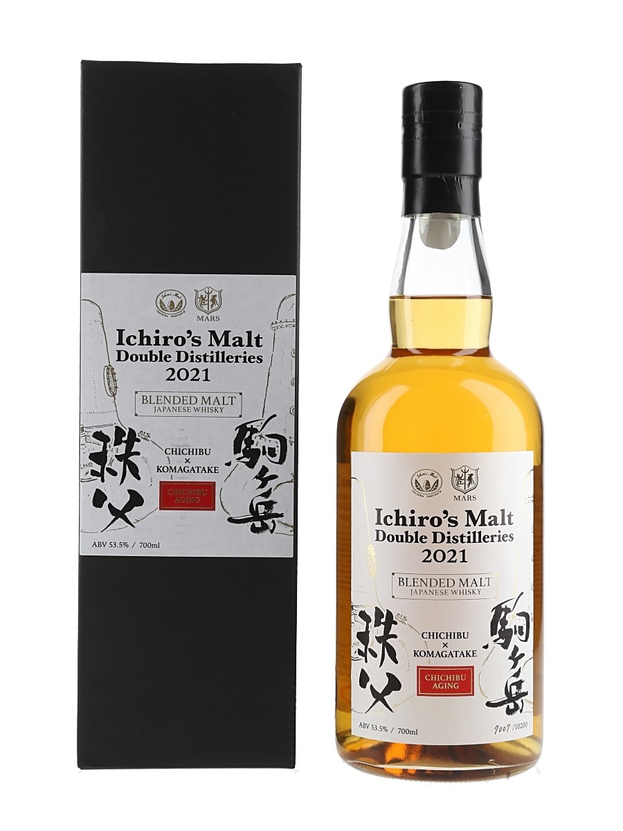 Ichiro's Malt Double Distilleries 2021 Chichibu X Komagatake 70cl / 53.5%