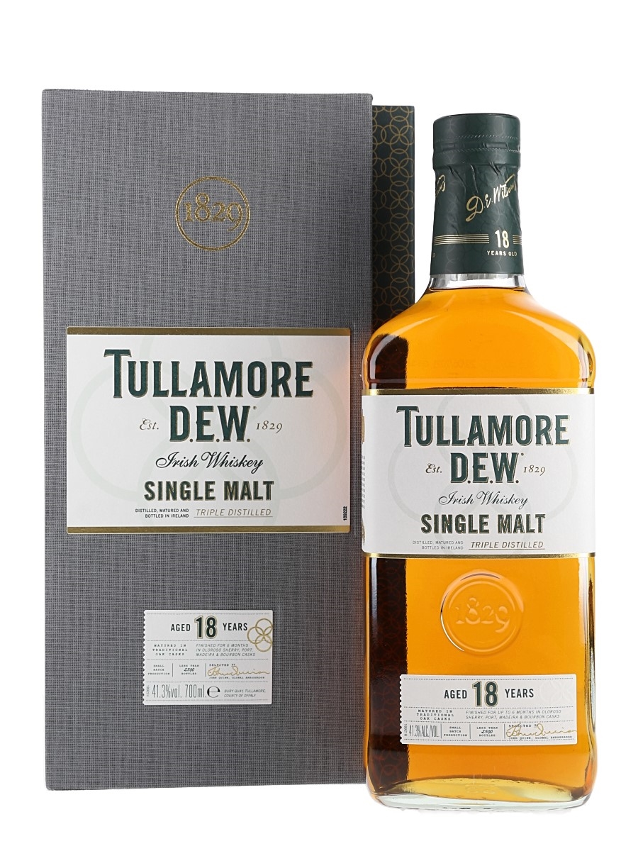 Tullamore Dew 18 Year Old  70cl / 41.3%