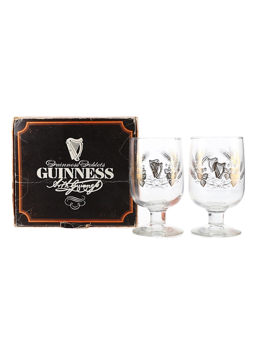 Guinness Glasses Arthur Guinness Son & Co. Park Royal 13cm Tall