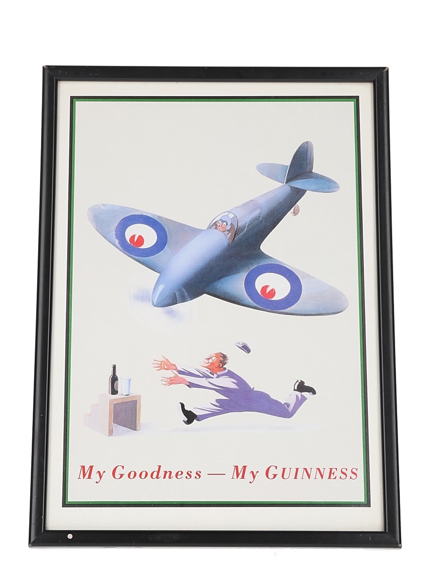 Guinness Print Spitfire - My Goodness, My Guinness 22cm x 31cm