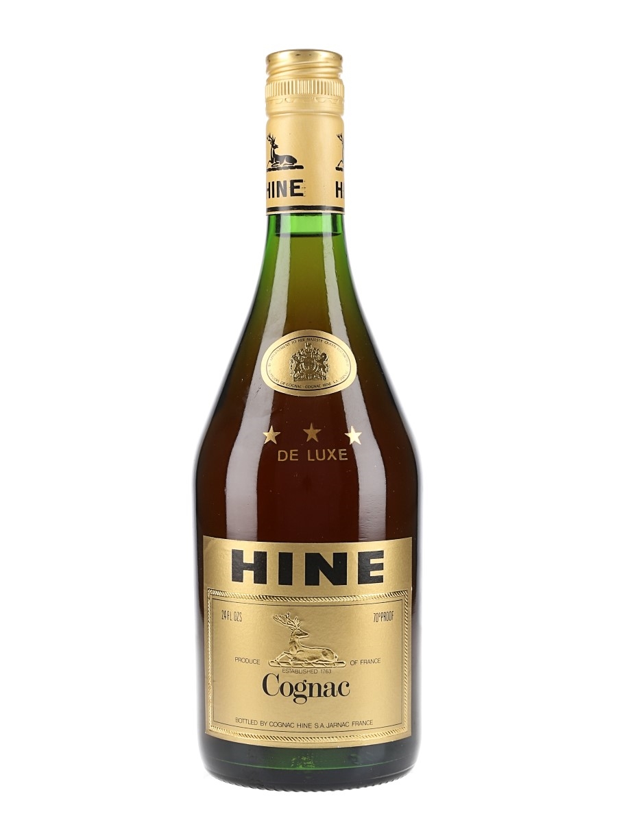 Hine 3 Star De Luxe Bottled 1970s 68cl / 40%