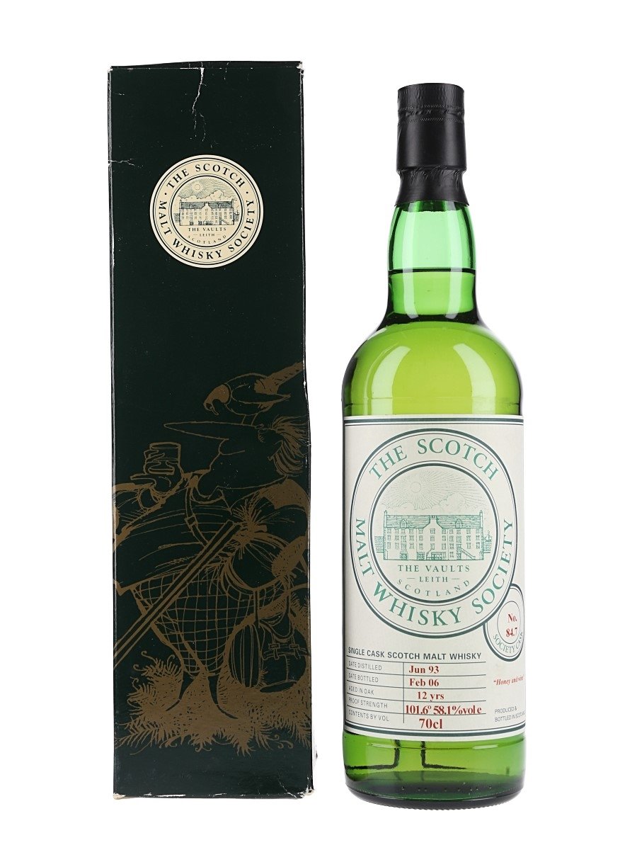 SMWS 84.7 Honey and Wine Glendullan 1993 12 Year Old 70cl / 58.1%