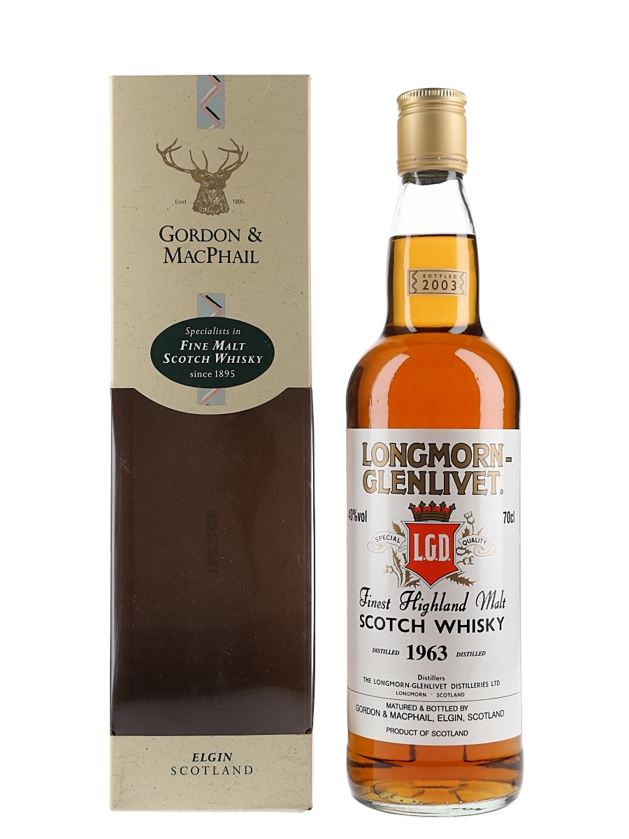 Longmorn Glenlivet 1963 Bottled 2003 70cl / 40%