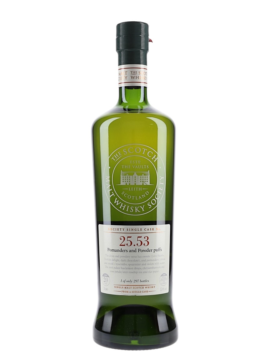 SMWS 25.53 Pomanders and Powder Puffs Rosebank 20 Year Old 70cl / 55.9%