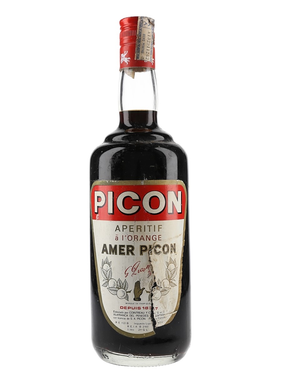 Picon Aperitif A L'Orange Bottled 1980s 100cl / 21%