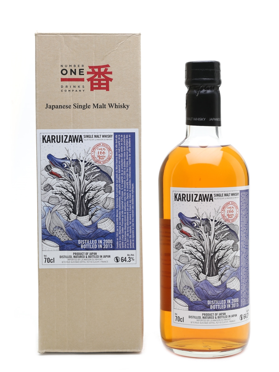 Karuizawa 2000 Cask #166 La Maison Du Whisky 70cl / 64.3%