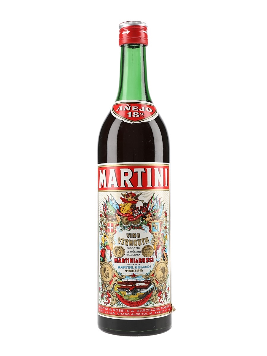 Martini Rosso Vermouth Bottled 1980s - Spain 93cl / 18%