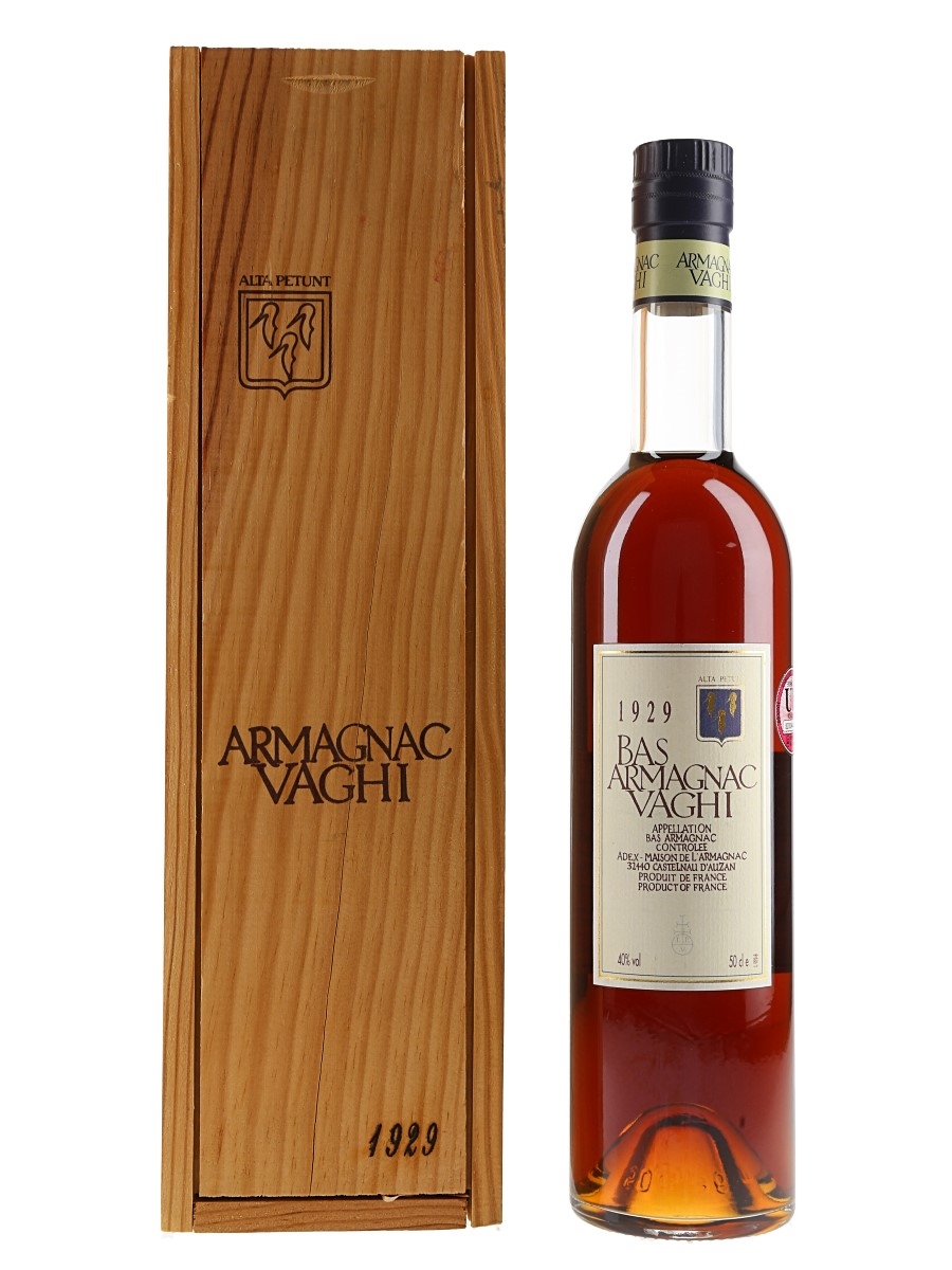 Adex 1929 Bas Armagnac Vaghi Bottled 2008 50cl / 40%