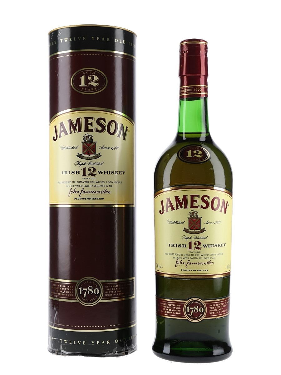 Jameson 12 Year Old - Lot 138011 - Buy/Sell Irish Whiskey Online