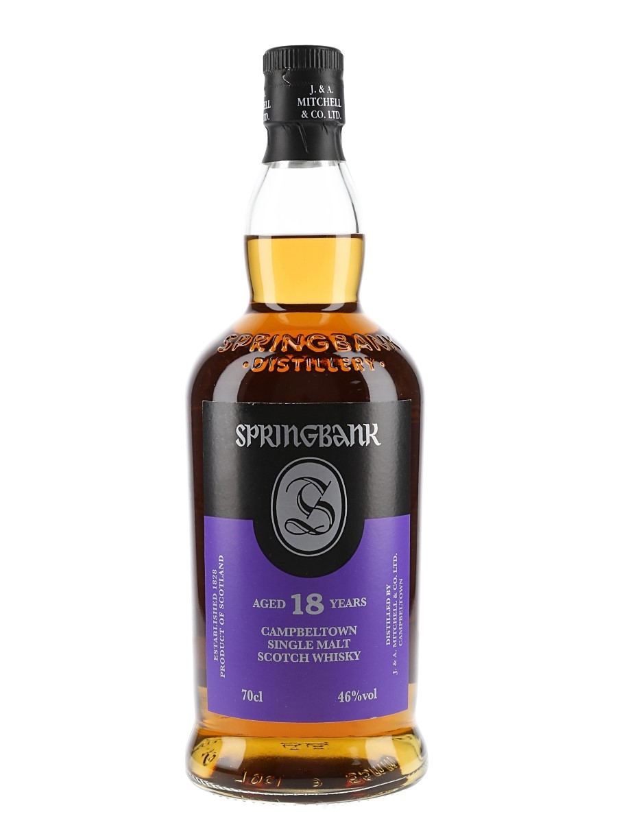 Springbank 18 Year Old Bottled 2022 70cl / 46%