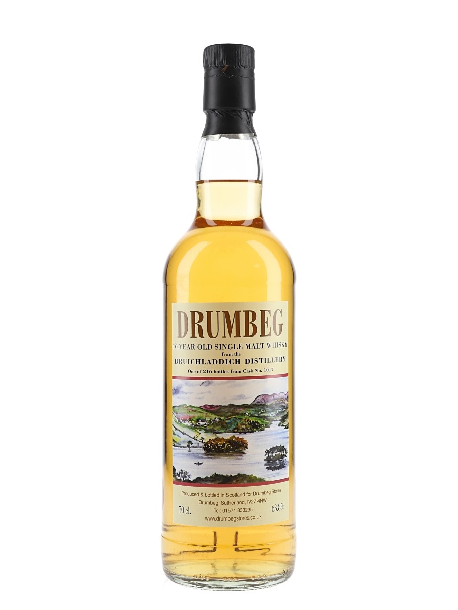 Bruichladdich 10 Year Old Cask 1017 Drumbeg Stores 70cl / 63.8%