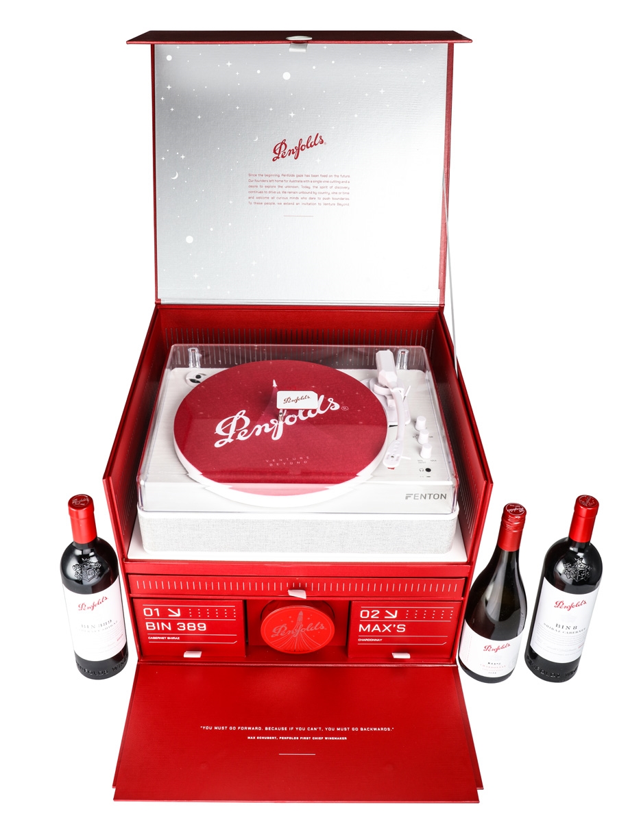 Penfolds Limited Edition Venture Beyond Record Player - Lot 138891