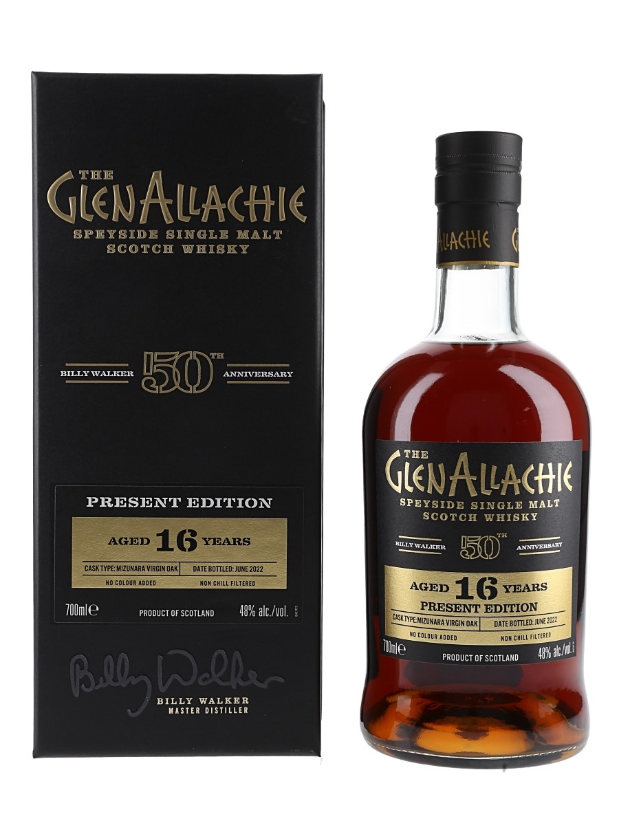 Glenallachie 16 Year Old Present Edition Billy Walker 50th Anniversary 70cl / 48%