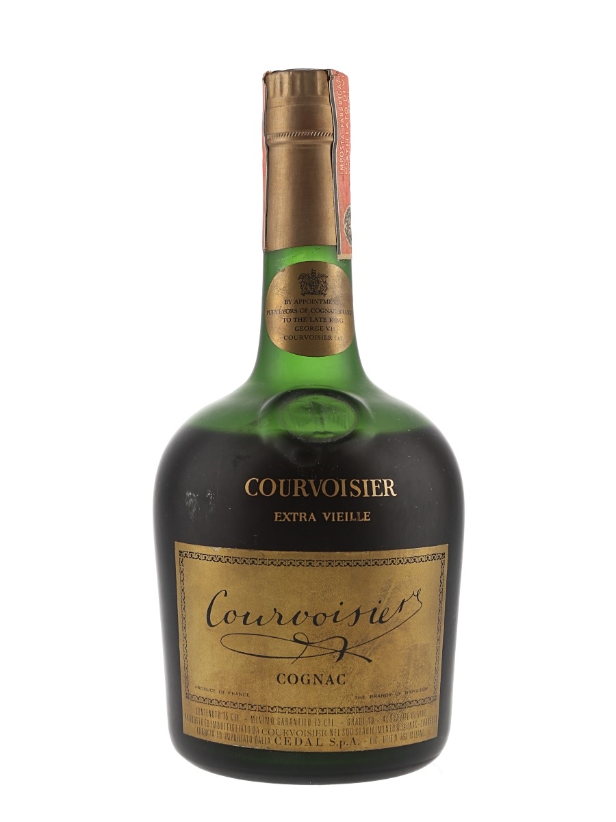 Courvoisier Extra Vieille Cognac Bottled 1960s-1970s - Cedal 75cl / 40%