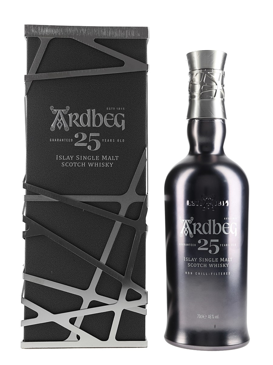 Ardbeg 25 Year Single Malt Whisky 空瓶 箱付き Ardbeg 25 Year Old - The Whisky Shop - San Francisco