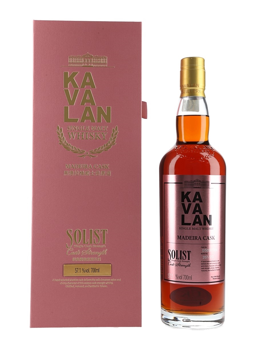 Kavalan Solist Madeira Cask - Lot 138320 - Buy/Sell World Whiskies