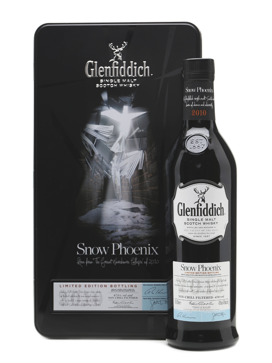 Glenfiddich Snow Phoenix Bottled 2010 70cl