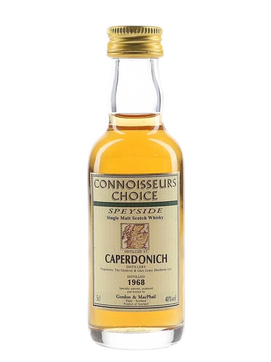 Caperdonich 1968 Connoisseurs Choice Bottled 1990s - Gordon & MacPhail 5cl / 40%