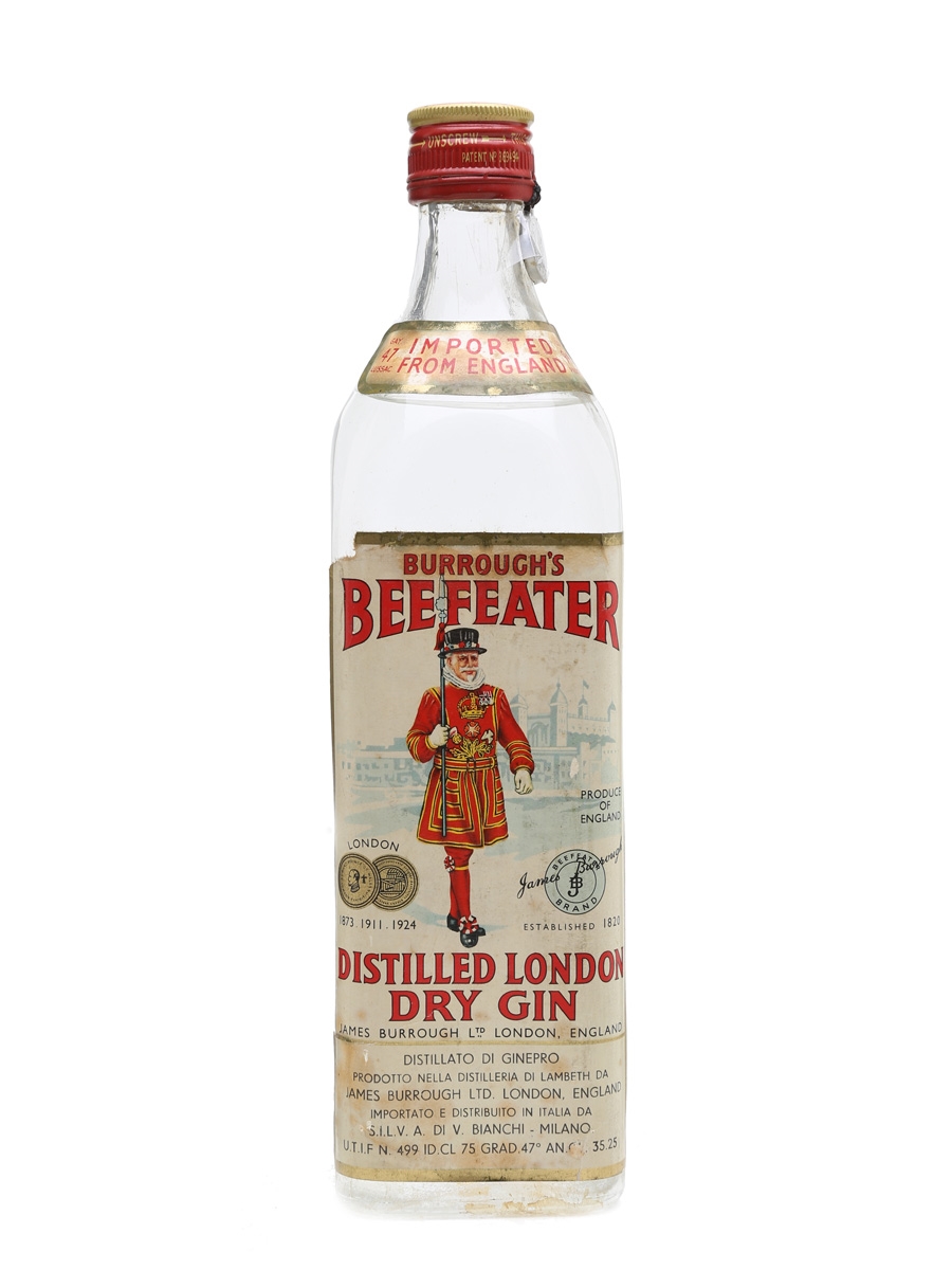 Beefeater Dry Gin Bottled 1950s 75cl / 47%