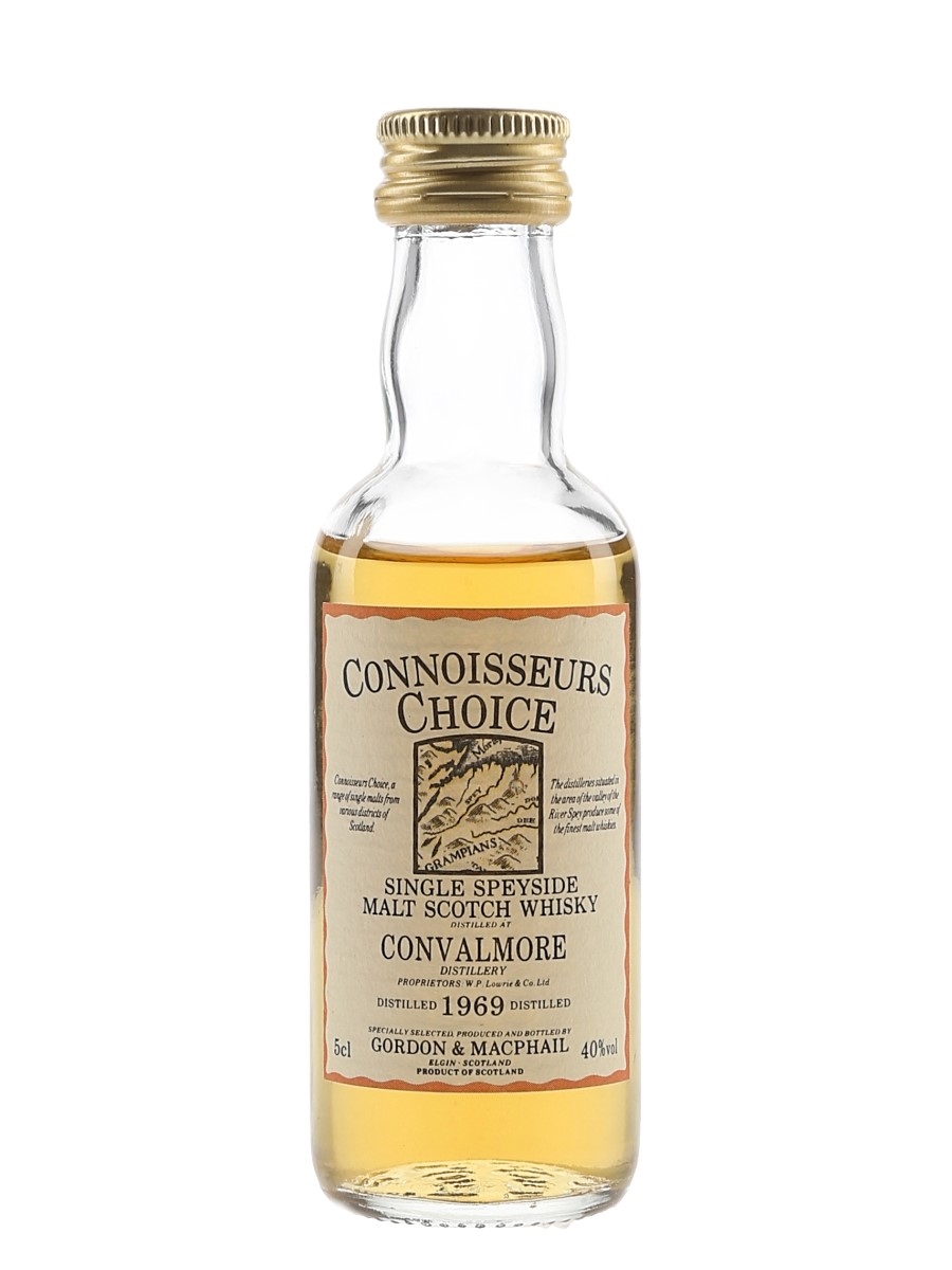 Convalmore 1969 Connoisseurs Choice Bottled 1990s - Gordon & MacPhail 5cl / 40%