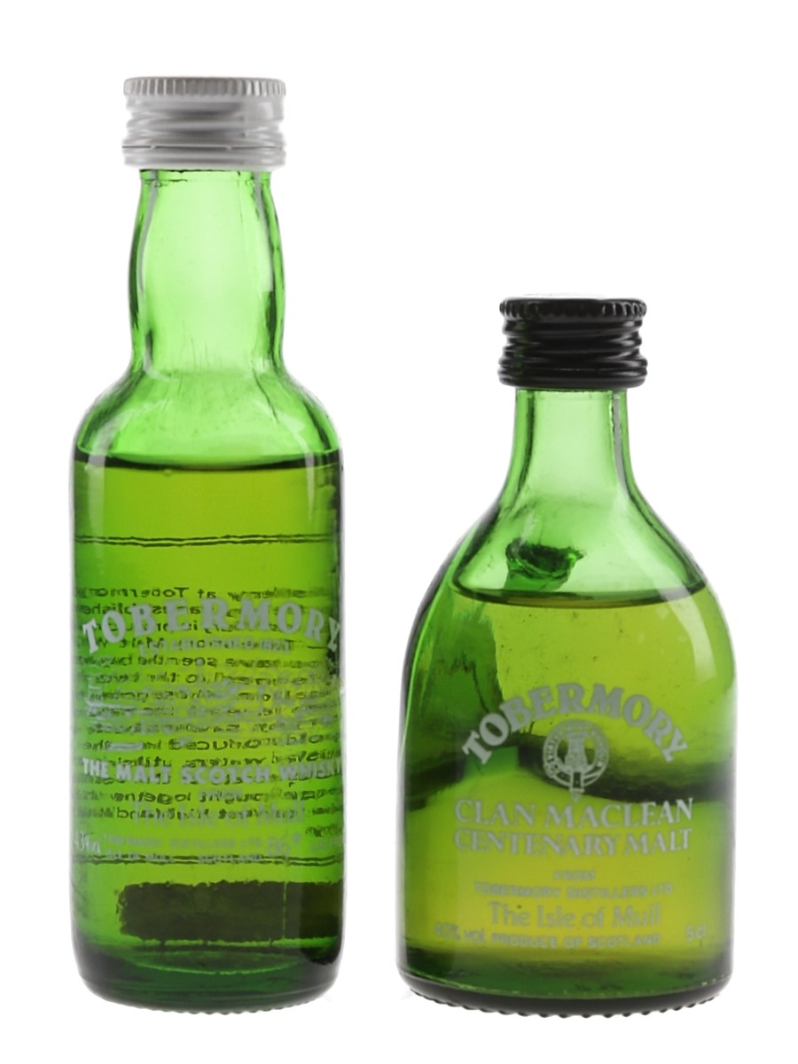 Tobermory 10 Year Old Bottled 1990s 2 x 5cl