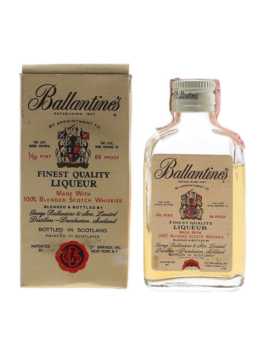 Ballantine's Finest Bottled 1960s 4.7cl / 43%