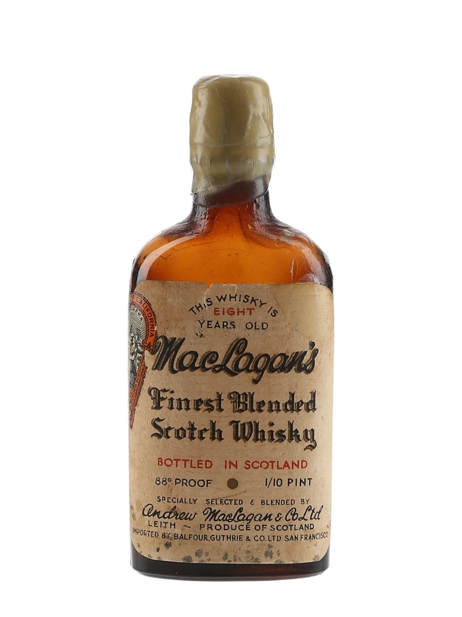MacLagan's 8 Year Old Bottled 1930s 4.7cl / 44%