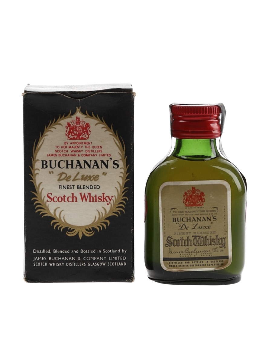 Buchanan's De Luxe Bottled 1970s 5cl