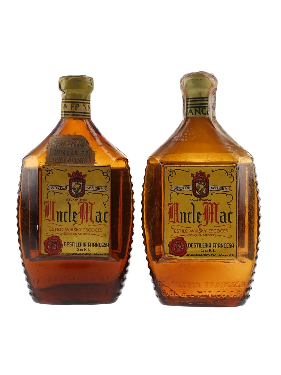 Uncle Mat Bottled 1930s-1940s 2 x 5cl