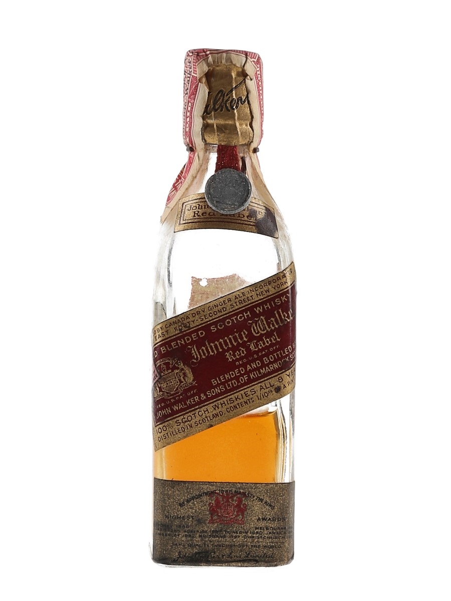 Johnnie Walker Red Label Bottled 1940s 4.7cl / 43.4%