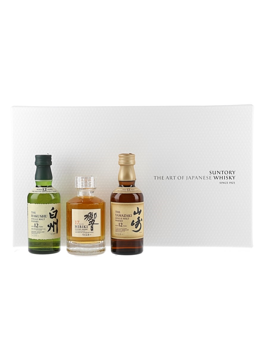 Suntory The Art of Japanese Whisky Gift Set - Lot 141109 - Buy