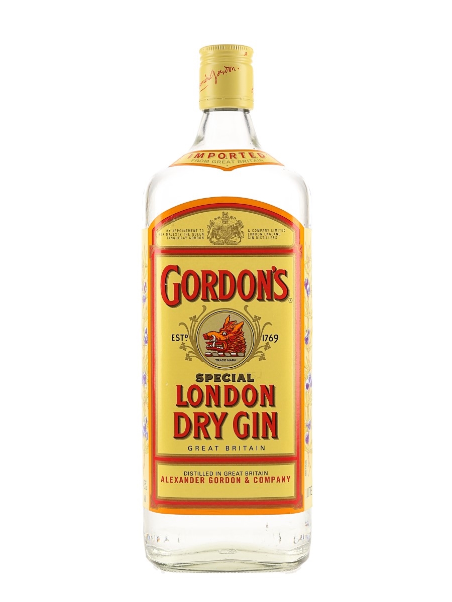 Gordon's Special London Dry Gin Bottled 1990s 100cl / 43%