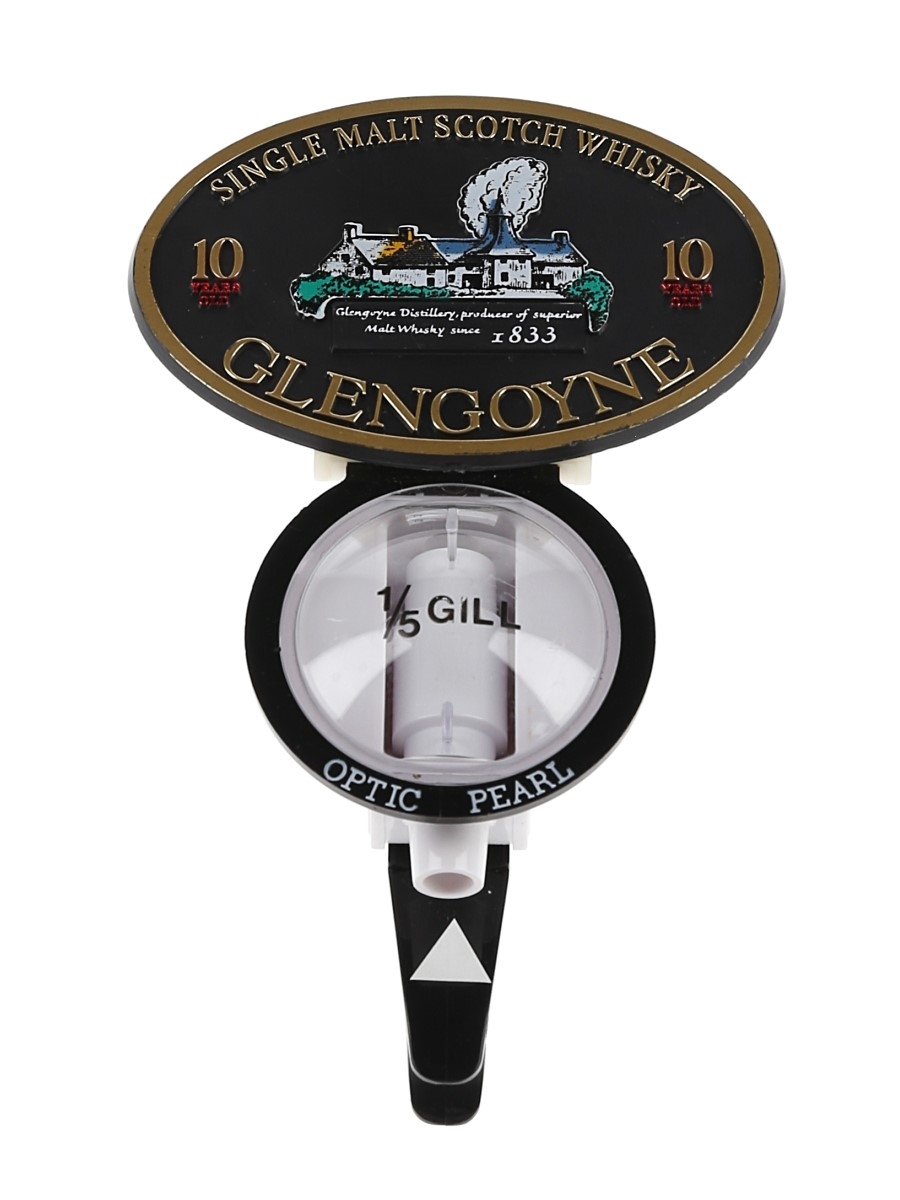 Glengoyne 10 Year Old Bar Optic Measures  17cm Long