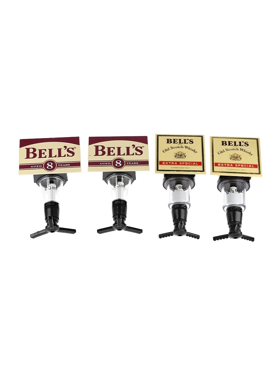 Bell's Extra Special & 8 Year Old Bar Optic Measures  
