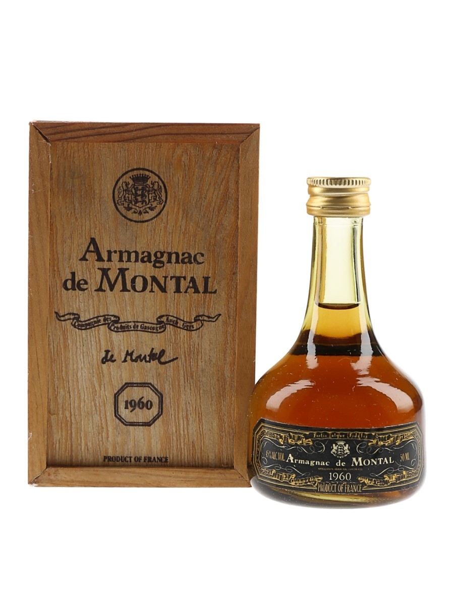 Armagnac de Montal 1960  5cl / 45%