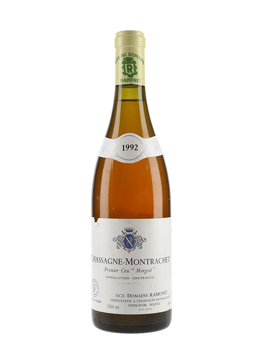 Chassagne Montrachet Morgeot 1992 Premier Cru - Domaine Ramonet 75cl / 13.5%