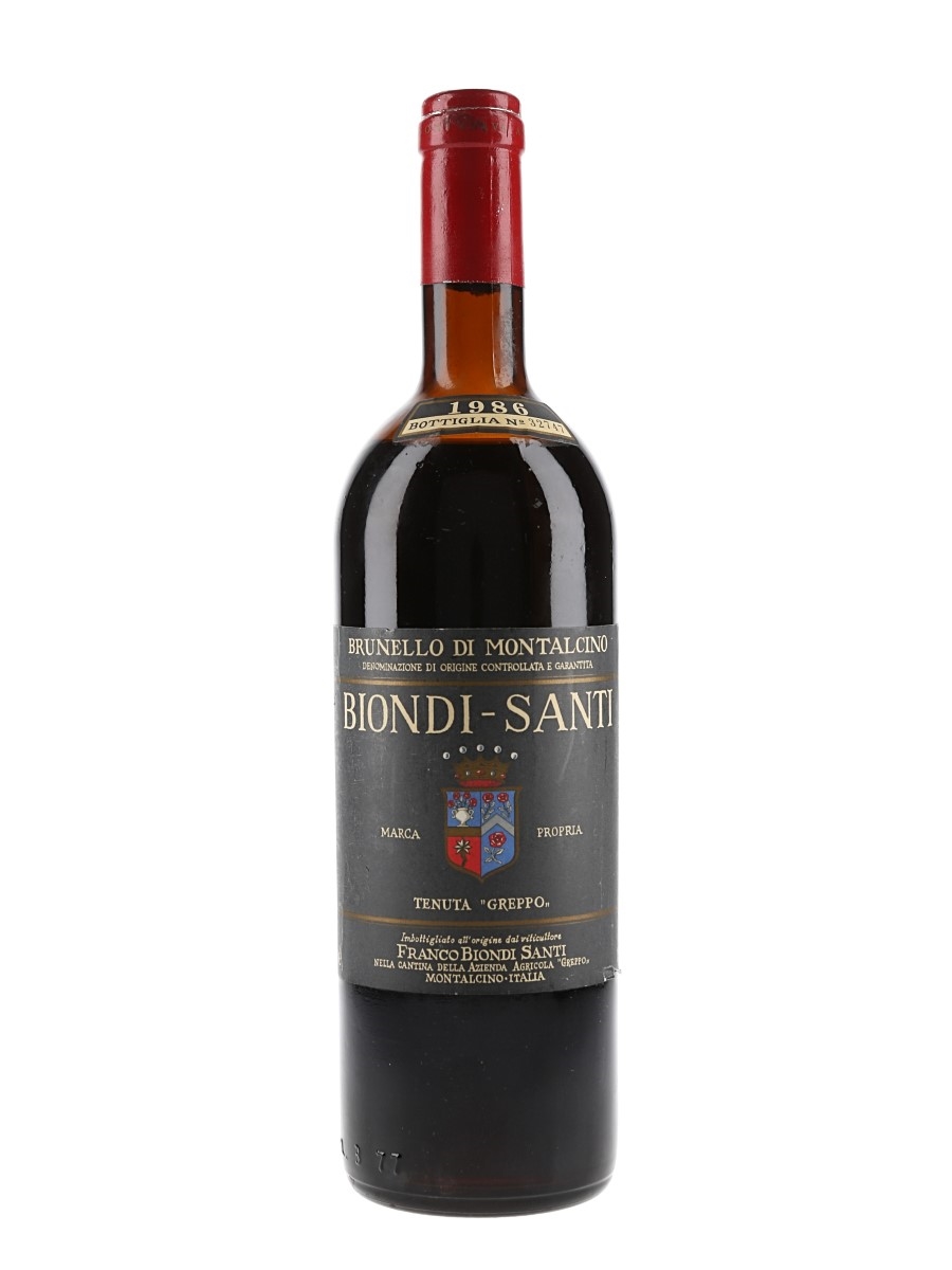 Biondi Santi 1986 Brunello Di Montalcino 75cl / 12.5%