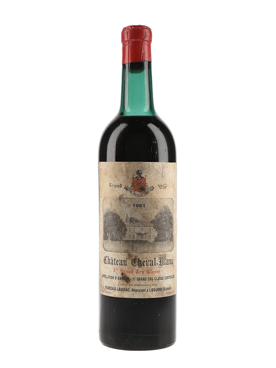 Chateau Cheval Blanc 1961 - Fourcaud-Laussac Bottling Saint Emilion 1er Grand Cru Classe 75cl