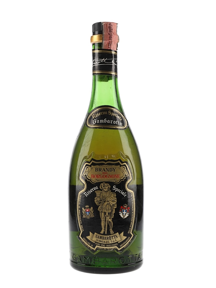 Gambarotta Brandy Del Borgognone Bottled 1970s 70cl / 40%