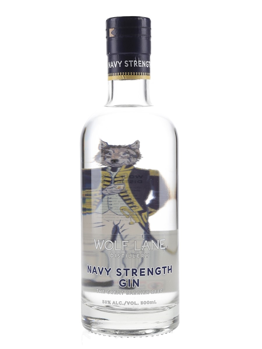 Wolf Lane Navy Strength Gin  50cl / 58%