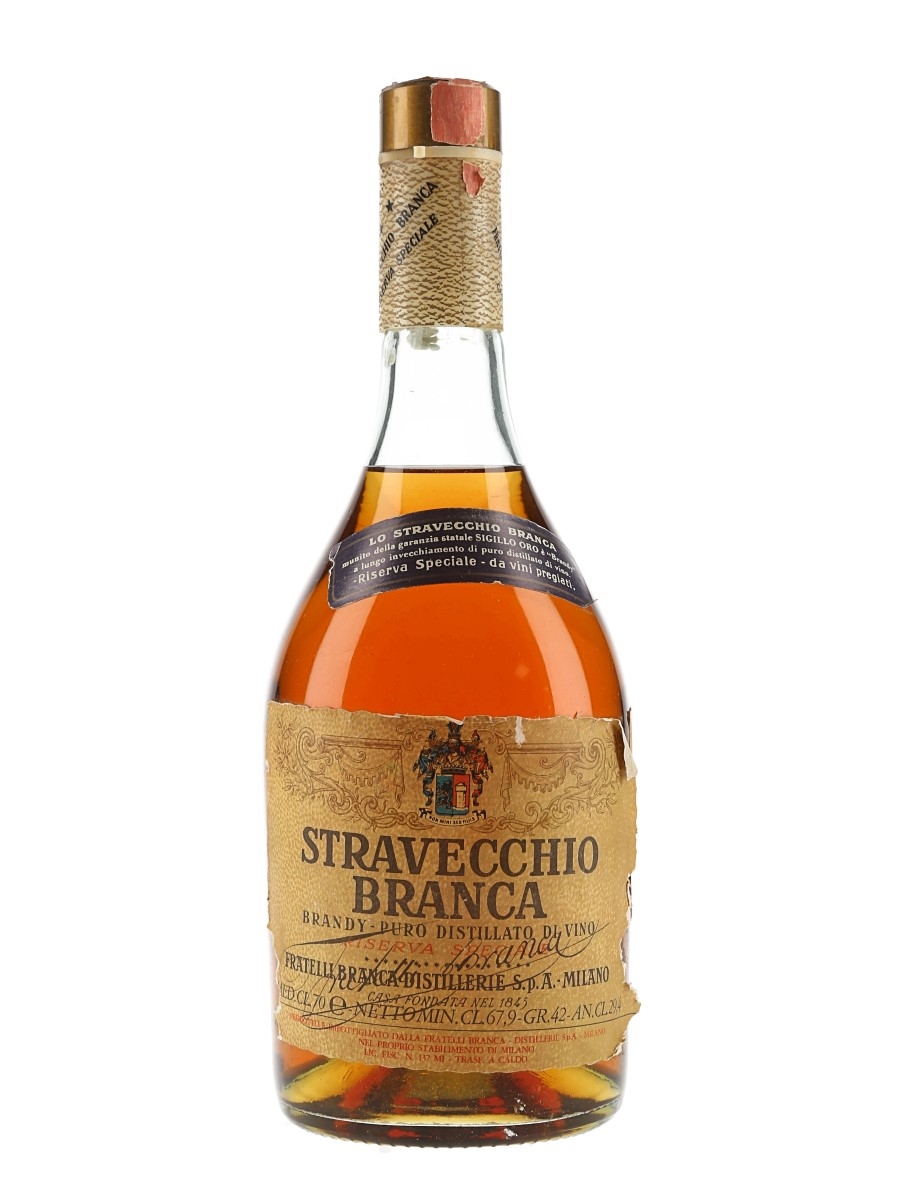 Branca Stravecchio Brandy Bottled 1990s 70cl / 42%